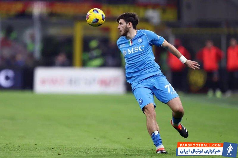 ناپولی ؛ بارسلونا علاقه مند به جذب خویچا کوراتسخلیا، ستاره ناپولی