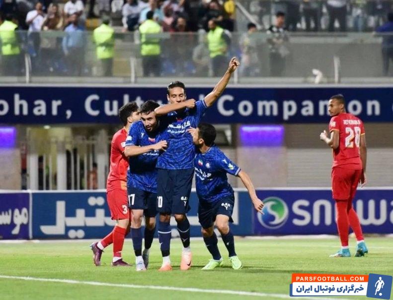 سیرجان ؛ امید گلزنی گل گهر برابر فولاد به زندهروح، عاشوری و علیرضا علیزاده