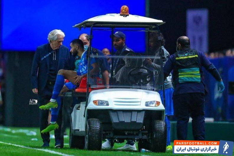 محمد البریک به دلیل مصدومیت دیدار مقابل سپاهان را از دست داد