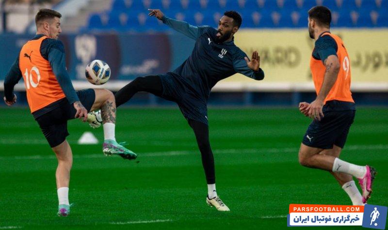 الهلال ؛ غیبت احتمالی الدوساری و قطعی محمد العویس در دیدار برابر سپاهان