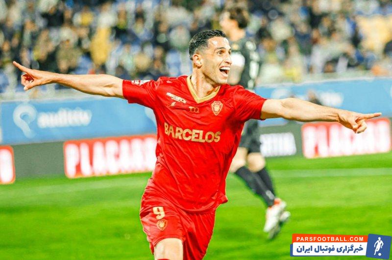 علیپور ؛ گلزنی علی علیپور برای ژیل ویسنته در دیدار برابر استوریل