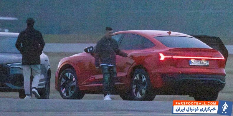 بایرن مونیخ ؛ ورود برایان ساراگوسا به مونیخ برای حضور در کمپ تمرینی بایرن مونیخ 