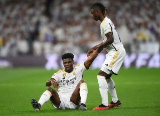 رئال مادرید ؛ مصدومیت ادواردو کاماوینگا از ناحیه زانو در دیدار برابر اتلتیکومادرید