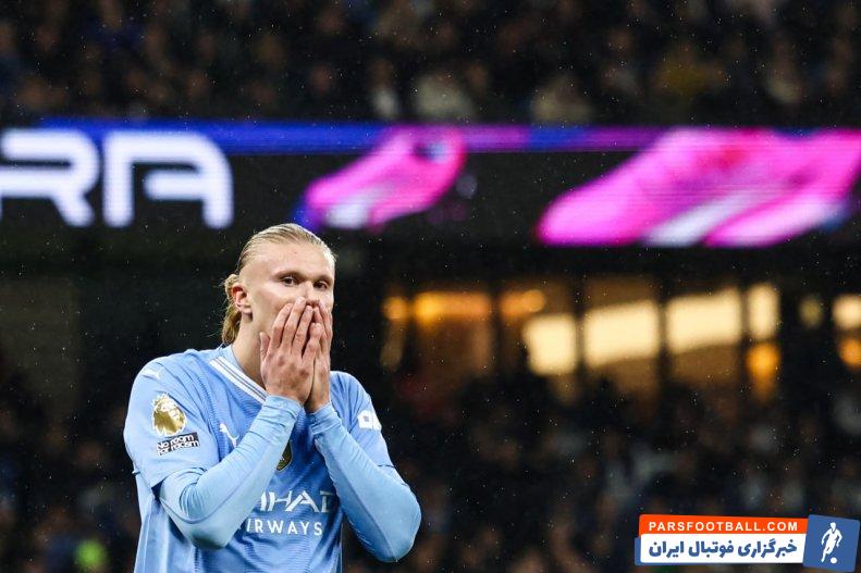 هالند ؛ از دست رفتن 21 موقعیت مسلم گلزنی از سوی هالند از ابتدای فصل تاکنون