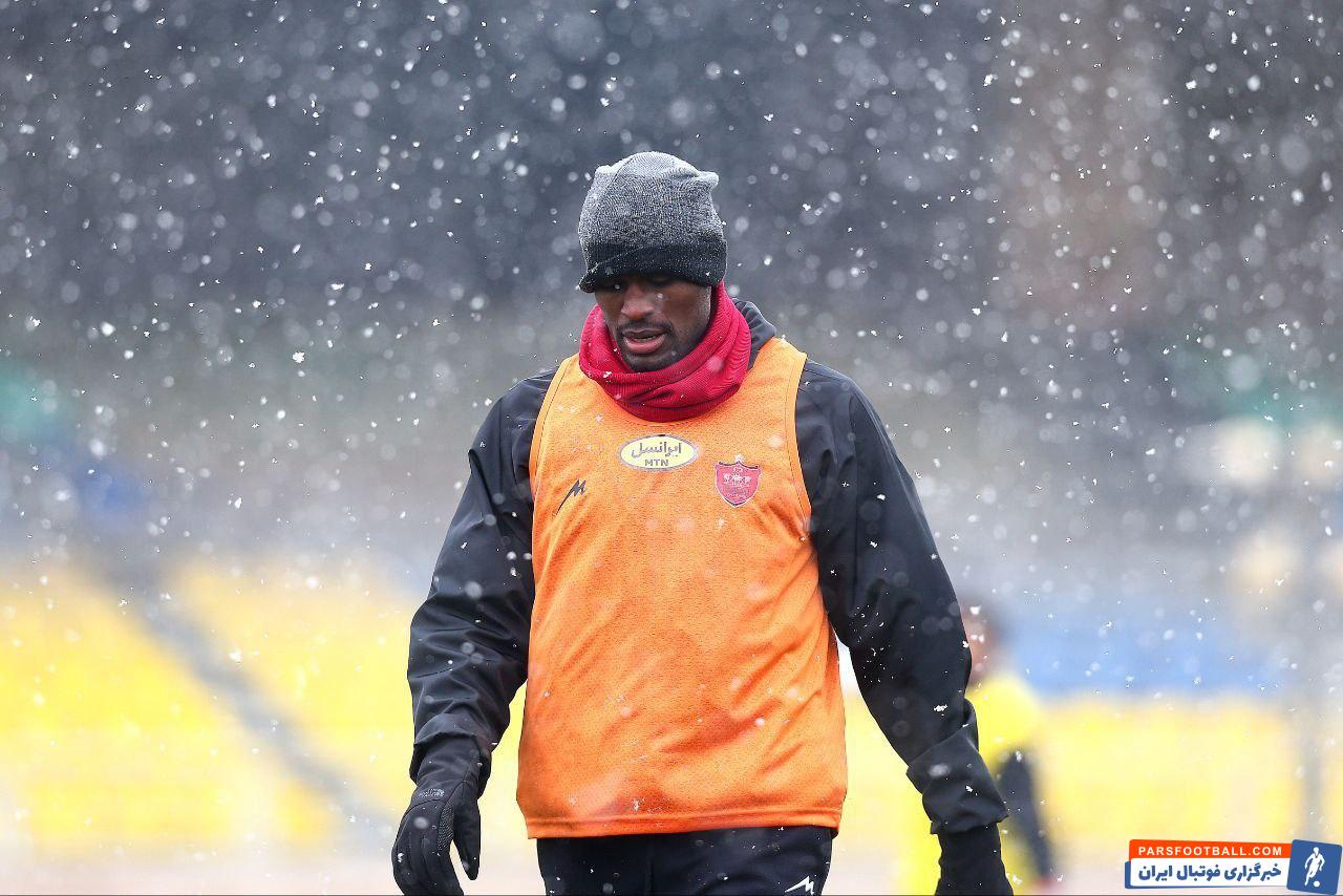 حسن ؛ عبدالکریم حسن و تجربه اولین تمرین برفی اش در پرسپولیس 