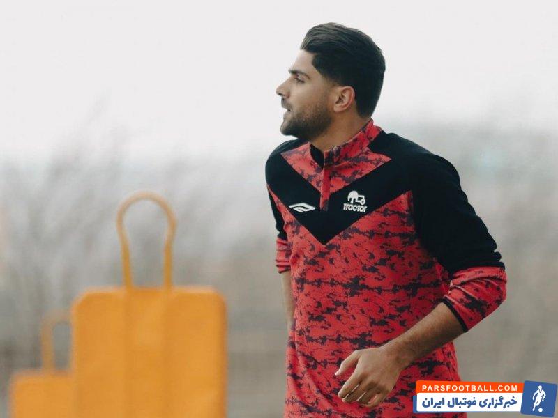 جعفری ؛ احتمال بالای حضور ثابت رحمان جعفری در ترکیب تراکتور برابر پرسپولیس