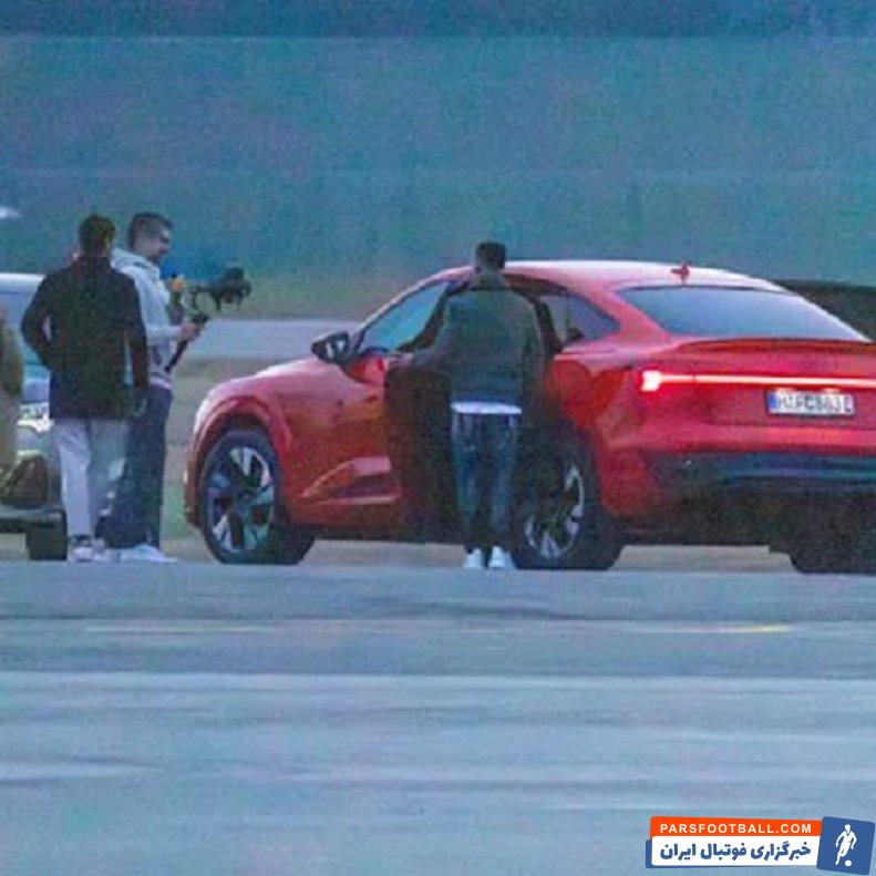 بایرن مونیخ ؛ ورود برایان ساراگوسا به مونیخ برای حضور در کمپ تمرینی بایرن مونیخ 