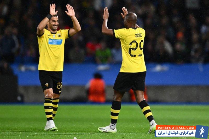 آتن ؛ برتری آ ا ک آتن مقابل کیفیسیاس با حضور احسان حاج صفی