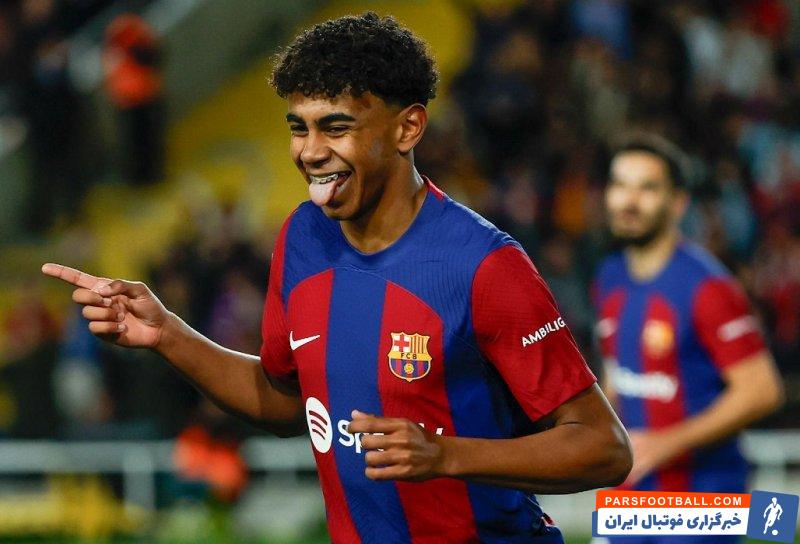 بارسلونا ؛ یامال جوان ترین بازیکن با دبل در بارسلونا در یک دیدار