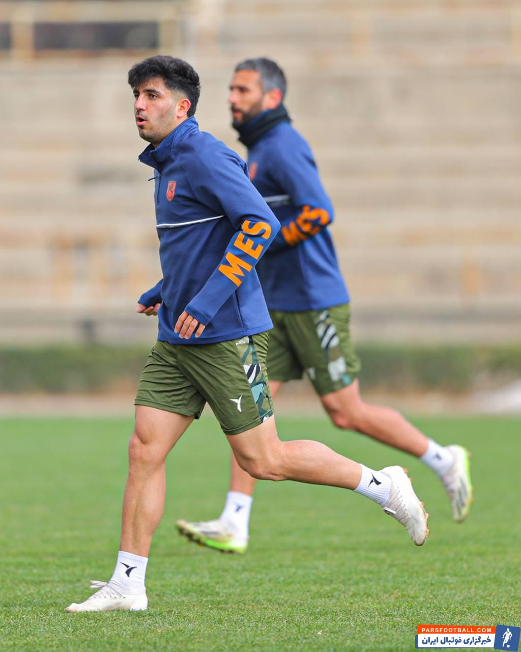 نویدکیا ؛ محمد خدابندهلو همچنان در تمرین مس رفسنجان