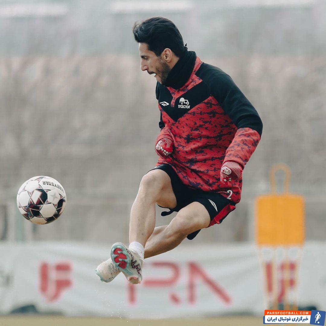 شیری ؛ انگیزه بالای مهدی شیری در تمرین تراکتور برای جدال با پرسپولیس