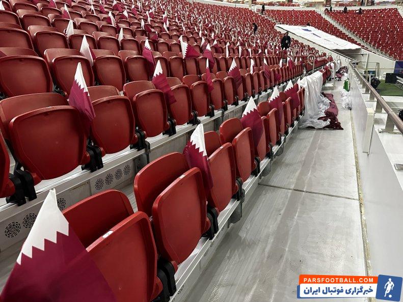 قطر ؛ ظرفیت بیشتر هواداران قطری در ورزشگاه الثمامه محل دیدار ایران - قطر