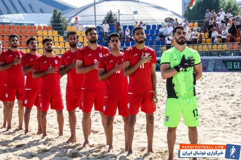 آسیا ؛ پوستر روحیه بخش صفحه رسمی جام ملتهای آسیا برای تیم ملی فوتبالی ساحلی