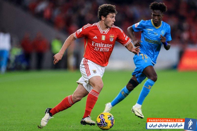 منچستریونایتد به دنبال جذب ژائو نئوس، هافبک بنفیک