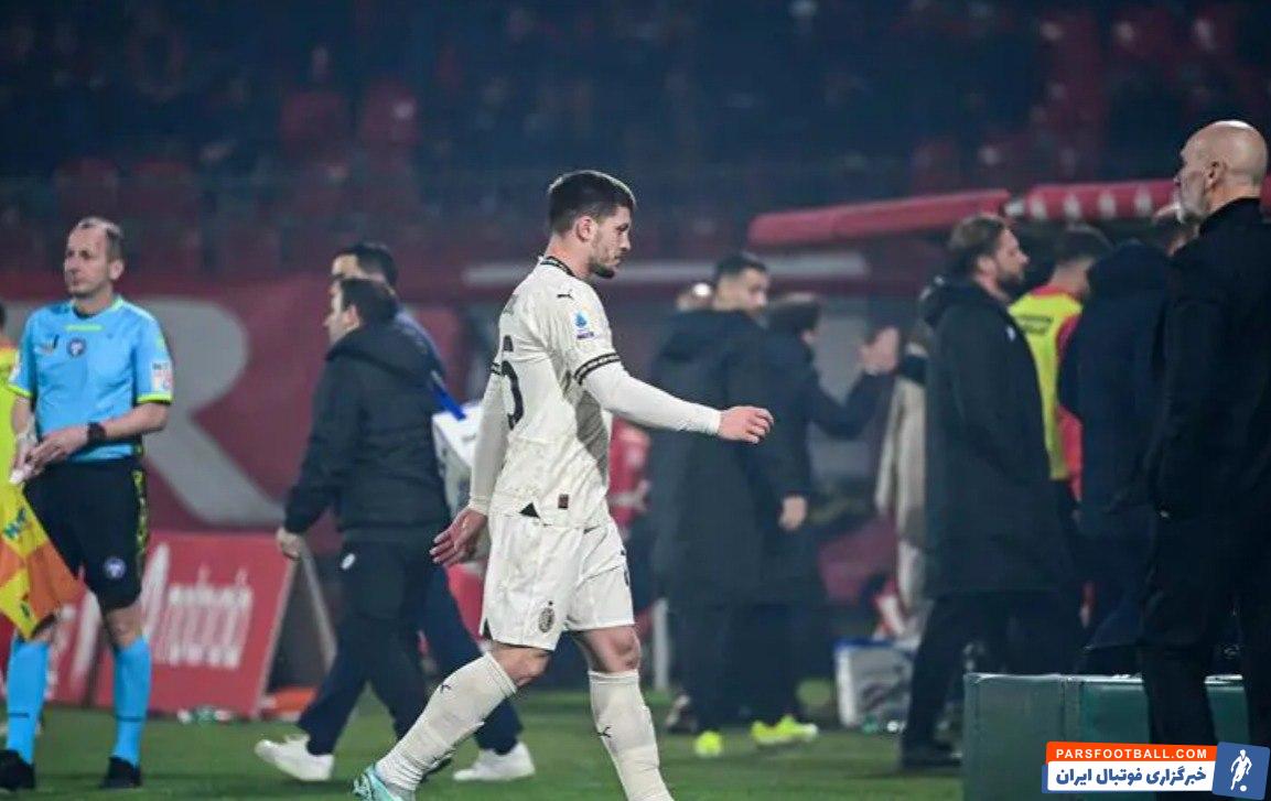 میلان ؛ درگیری لفظی شدید بین پیولی و پالادینو در دیدار مونزا - میلان