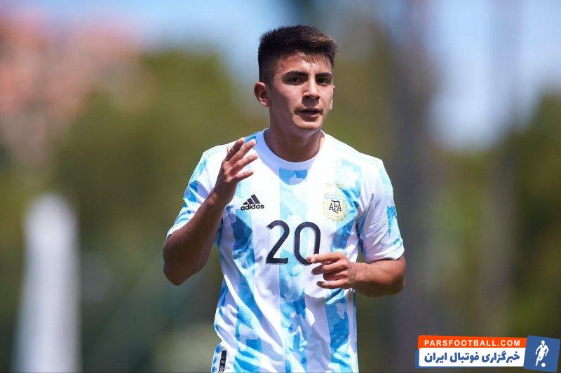آرژانتین ؛ تیاگو آلمادا ستاره زیر 23 سال آرژانتین : دوست دارم مسی به تیم المپیک بیاید