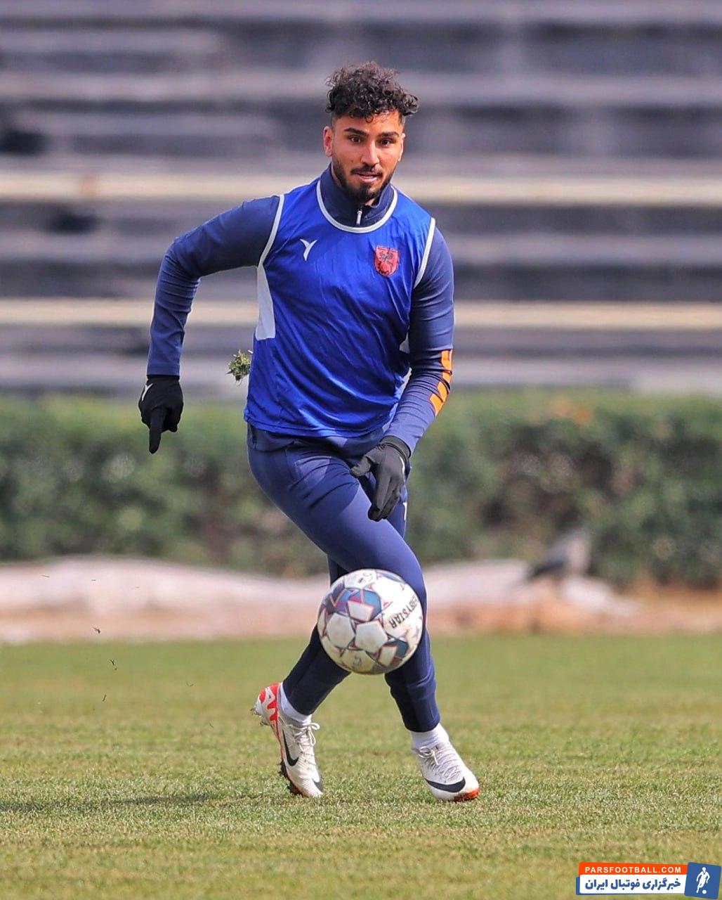 واسعی ؛ سعید واسعی خرید جدید مس رفسنجان در تمرین