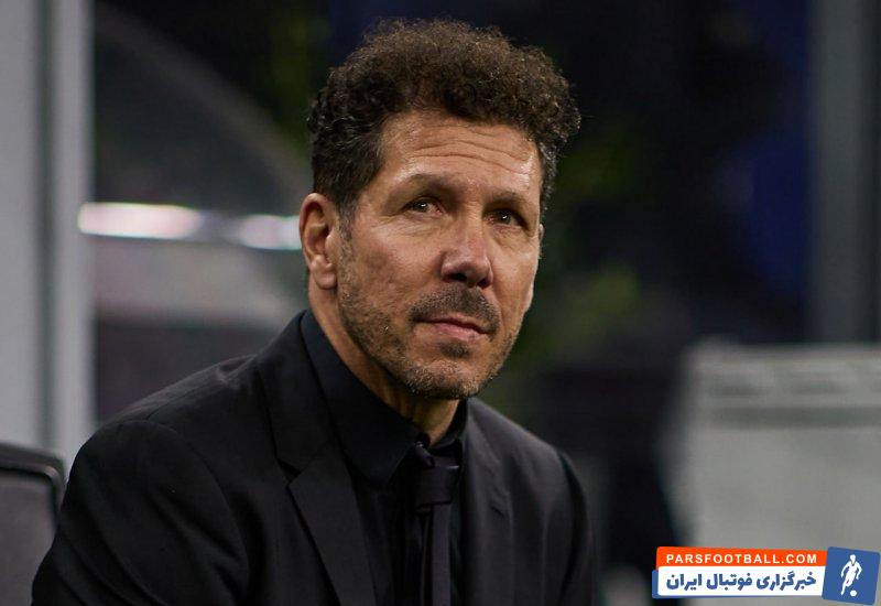 اینتر ؛ خوش و بش گرم سیمئونه با اینزاگی در دیدار اینتر - اتلتیکومادرید