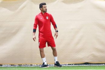 ایران ؛ حضور شجاع خلیل زاده و احسان حاج صفی در تمرین تیم ملی