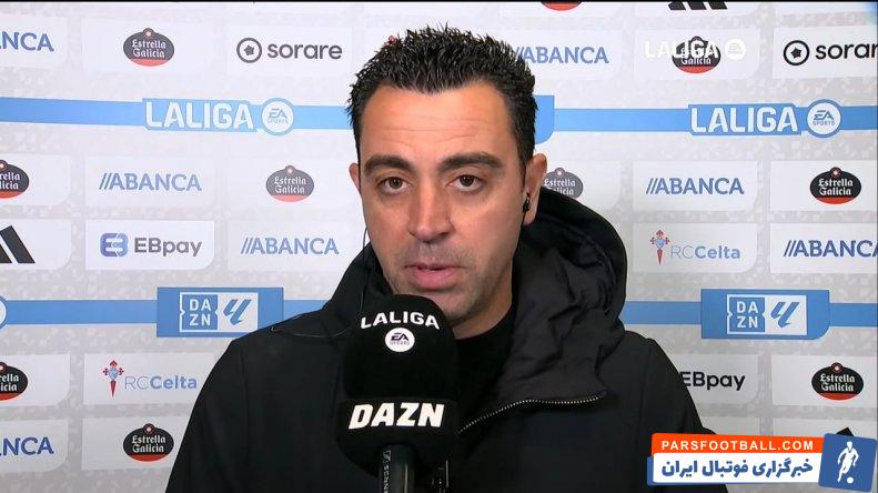 ژاوی هرناندز، سرمربی بارسلونا : مقابل سلتاویگو نباید بازیکنان مرتکب اشتباه شوند