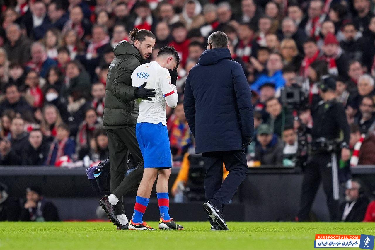 بارسلونا ؛ مصدومیت سنگین پدری هافبک بارسلونا در دیدار برابر بیلبائو