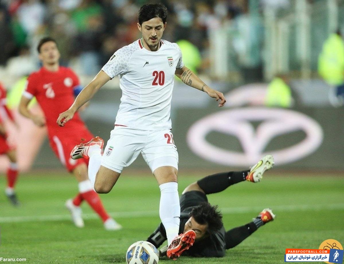 آزمون ؛ سردار آزمون در اردوی تیم ملی در عشق آباد