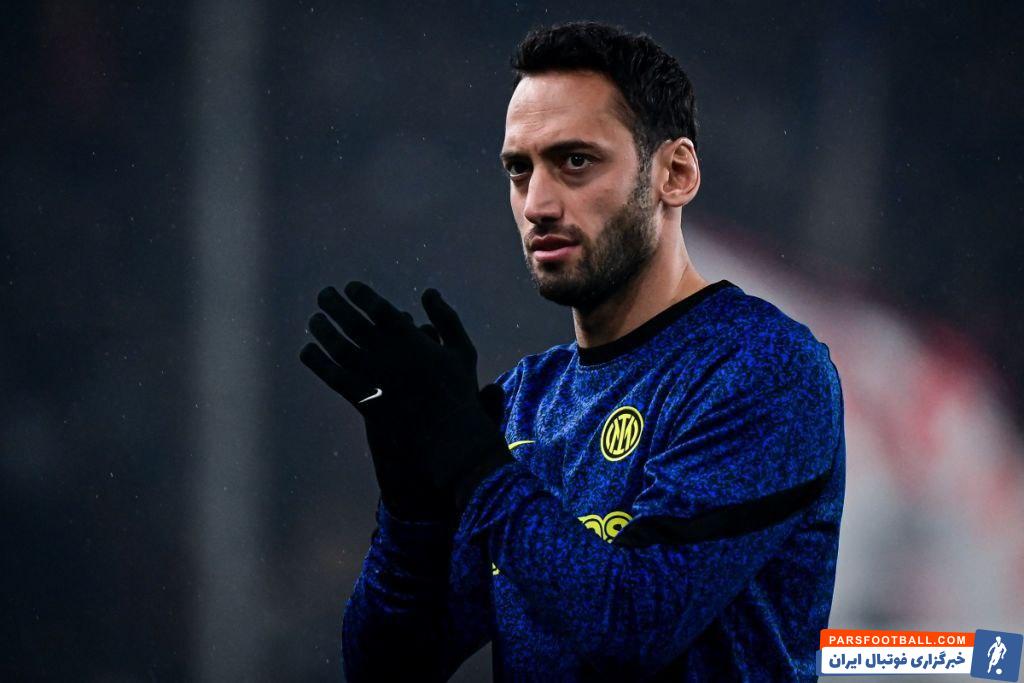 اینتر ؛ عدم تمایل هاکان چالهاناوغلو به قطعی شدن قهرمانی اینتر در بازی برابر میلان