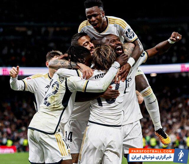 رئال مادرید دارای بهترین خط دفاع و حمله رقابت های لالیگا 2023/2024