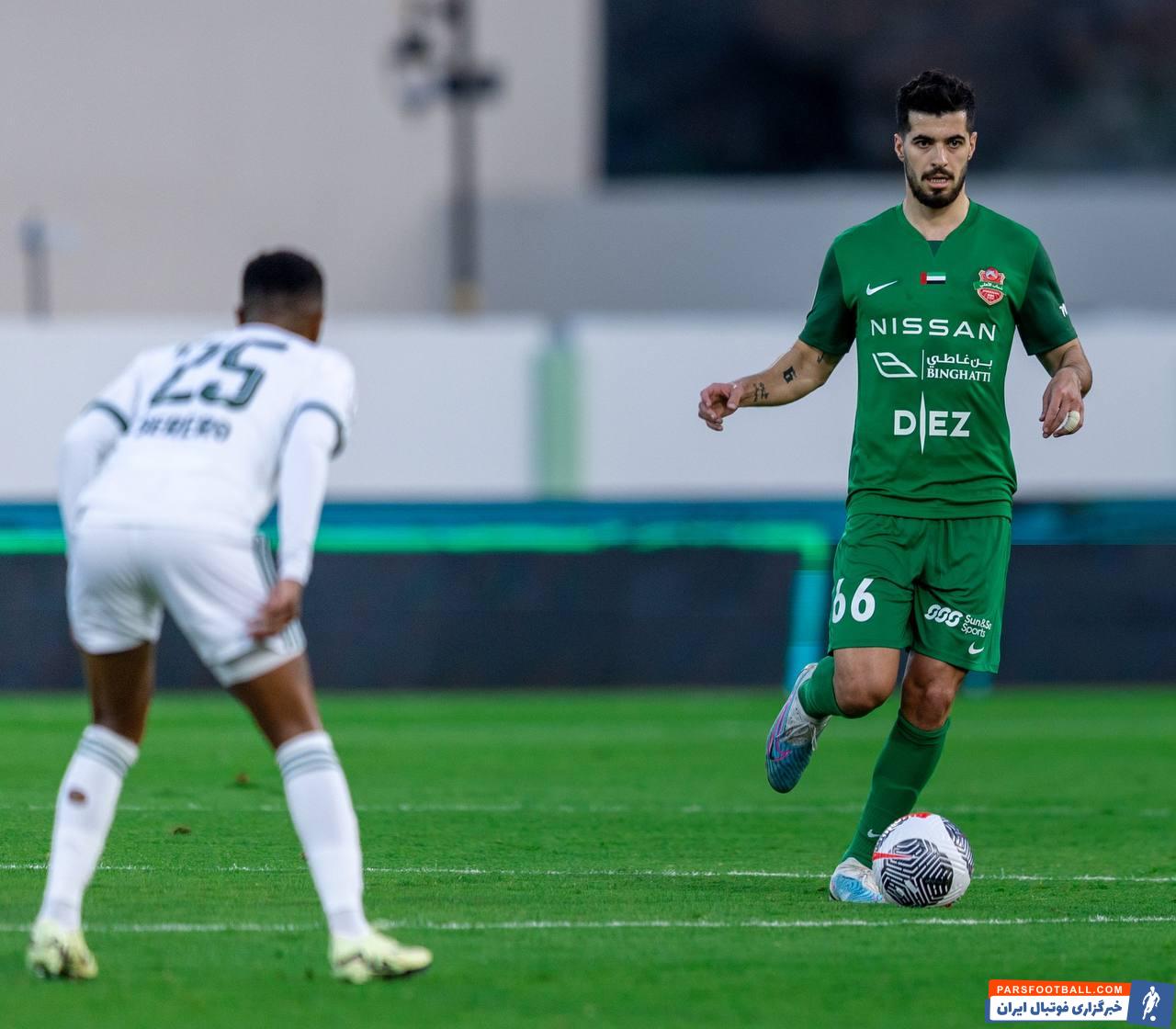 سعید ؛ عملکرد خوب سعید عزت اللهی در شباب الاهلی