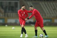 سعید ؛ بیرانوند در کنار سعید عزتاللهی و دینکا آلین، مربی گلرهای رومانیایی تیم ملی