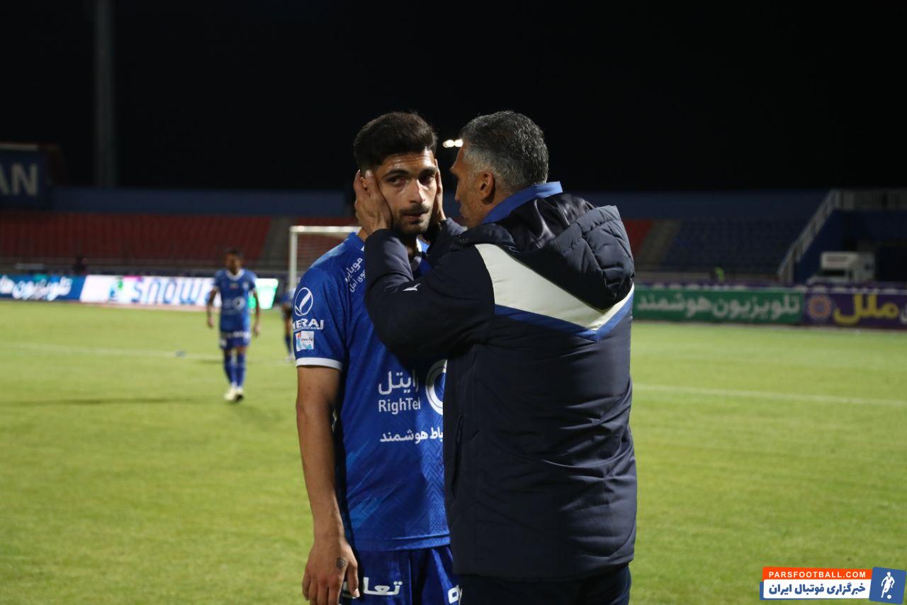 استقلال ؛ اشک های بازیکنان استقلال پس از حذف از جام حذفی 
