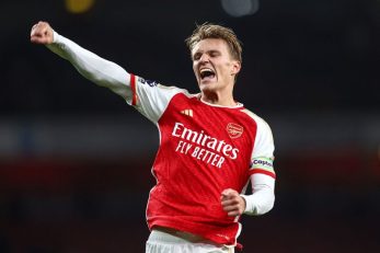 آرسنال ؛ مارتین اودگارد : از ترس جیمی کاراگر جرات خوشحالی پس از پیروزی را ندارم