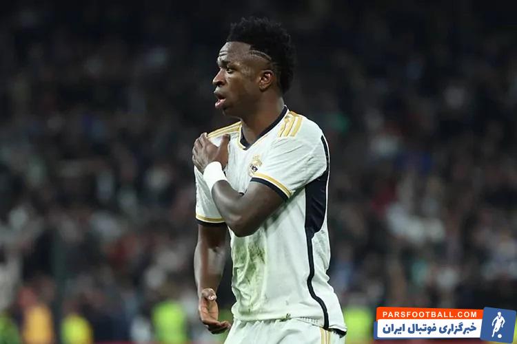 اتلتیکو ؛ شعار هواداران اتلتیکومادرید علیه وینیسیوس : تو شامپانزه هستی