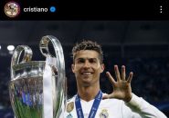 رئال مادرید ؛ تبریک 122 سالگی رئال مادرید از سوی رونالدو