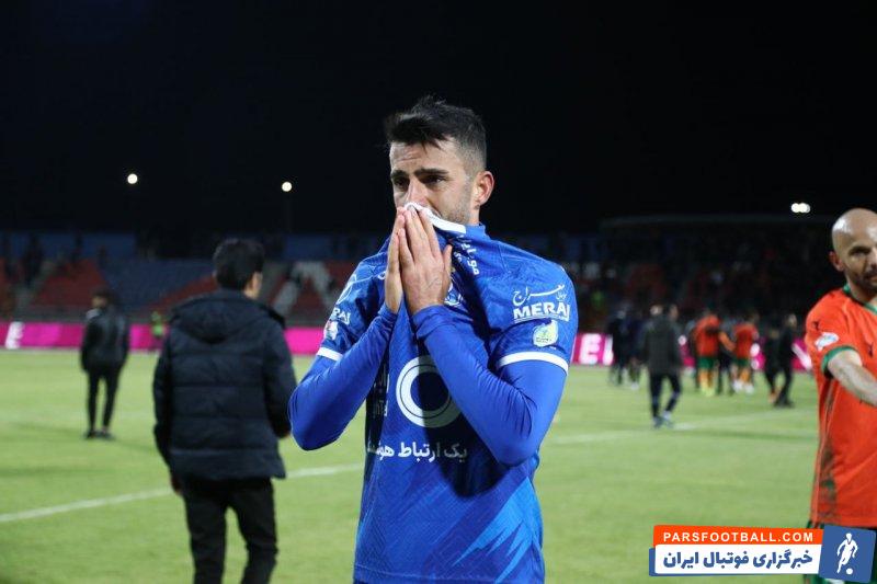 استقلال ؛ اشک های بازیکنان استقلال پس از حذف از جام حذفی 