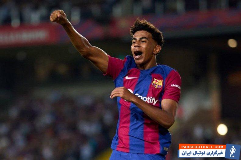 بارسلونا ؛ لامین یامال، ستاره بارسلونا : به دنبال صعود به مرحله بعدی لیگ قهرمانان هستیم