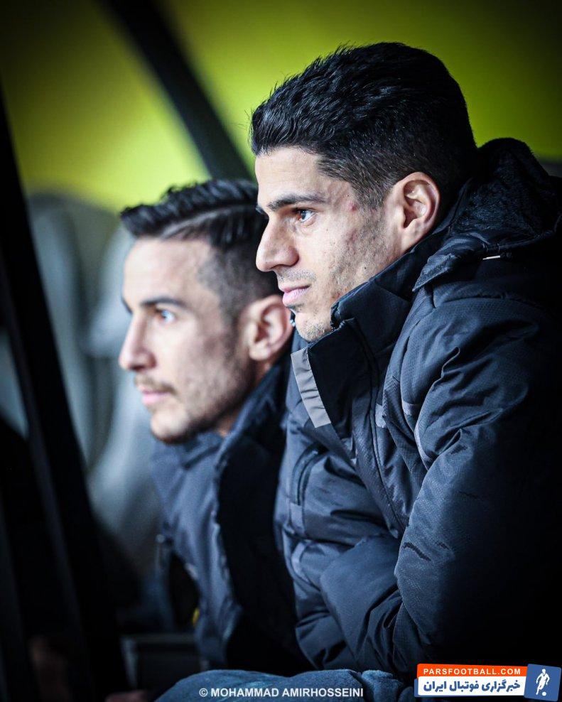 مورایس ؛ پیام نیازمند و فرشاد احمدزاده روی نیمکت سپاهان در دیدار با شمس آذر 