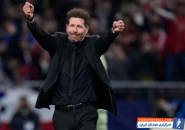 اتلتیکو ؛ دیگو سیمئونه سرمربی اتلتیکومادرید : روی شکست دادن بارسلونا تمرکز کرده ایم