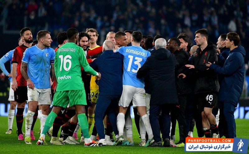 لاتزیو ؛ کلاودیو لاتیتو : آنچه در بازی میلان اتفاق افتاد عبور از همه خطوط قرمز بود