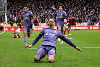 نونیز ؛ برد یک بر صفر لیورپول برابر ناتینگهام فارست در لیگ برتر انگلیس