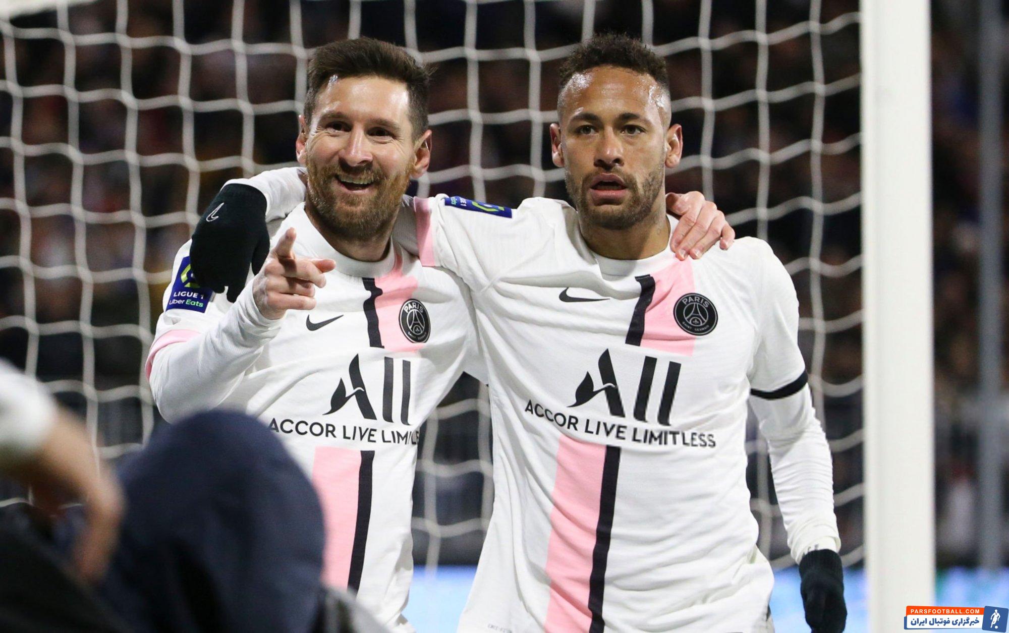 نیمار : امیدوارم دوباره با مسی همبازی شوم