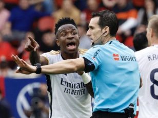 رئال مادرید ؛ بیانیه اوساسونا درباره توهین نژادپرستانه به وینیسیوس