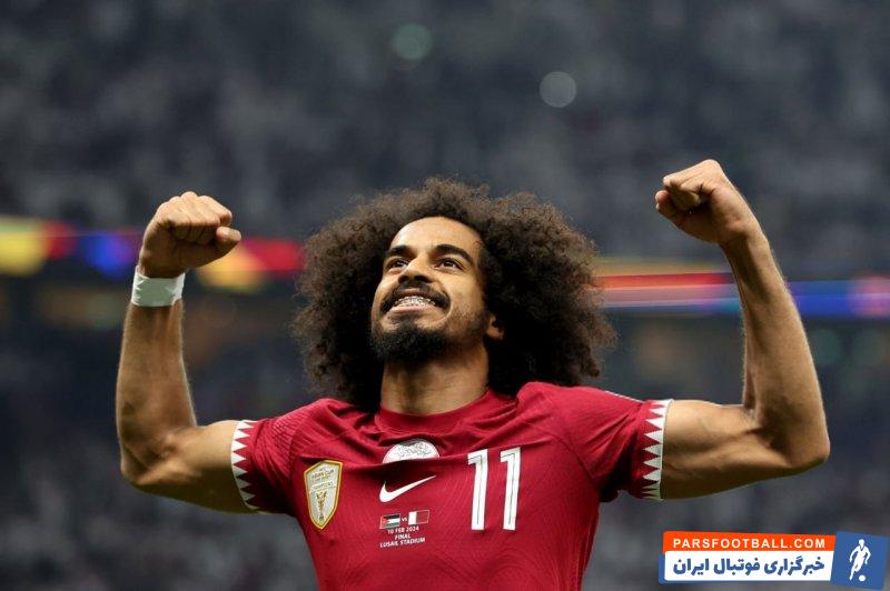 اکرم عفیف با 12 گل بهترین گلزن جهان در سال 2024