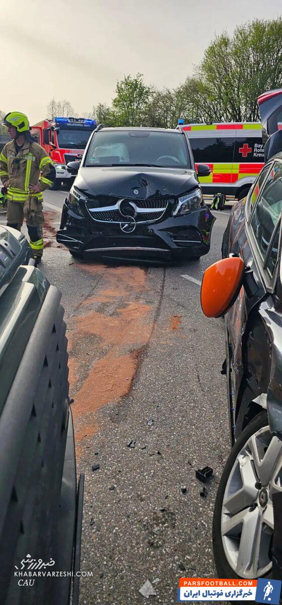 اتفاق ناگوار برای هری کین/ انتقال فرزندان ستاره انگلیسی به بیمارستان بعد از تصادف! +تصاویر