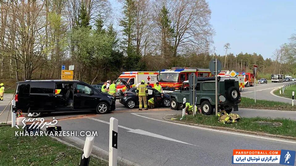 اتفاق ناگوار برای هری کین/ انتقال فرزندان ستاره انگلیسی به بیمارستان بعد از تصادف! +تصاویر