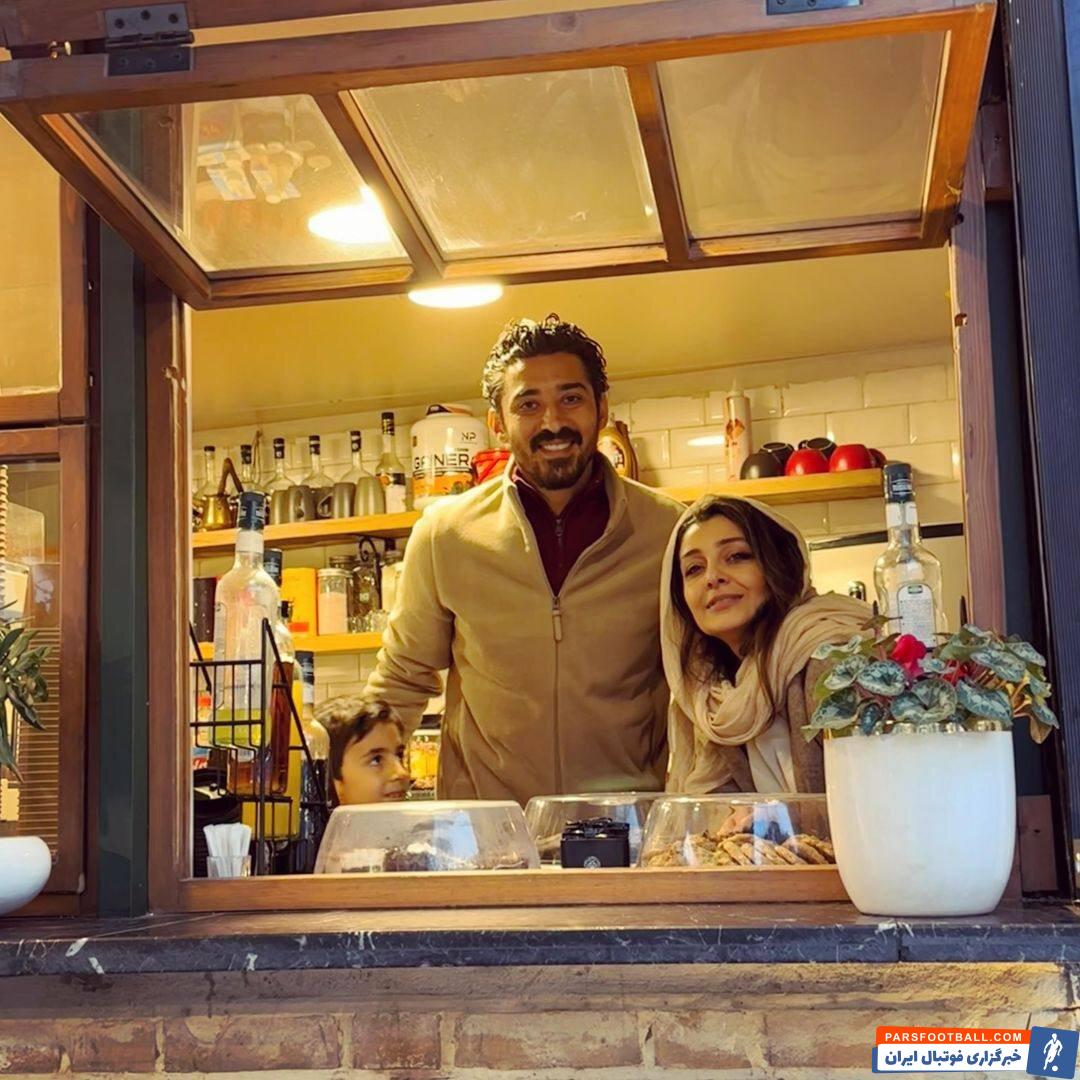 عکس‌| ملاقات رضا قوچان‌نژاد با بازیگر زن در لواسان