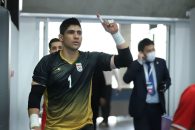 محمدی ؛ ابراز ارادت باقر محمدی دروازهبان تیم ملی فوتسال به حضرت عباس(ع)