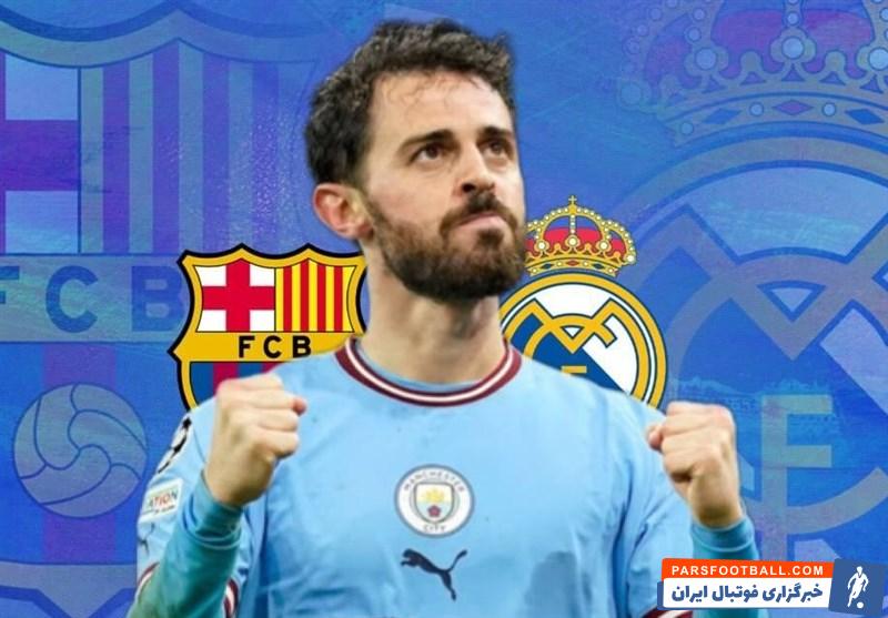 سیلوا ؛ بارسلونا و رئال مادرید به دنبال جذب برناردو سیلوا