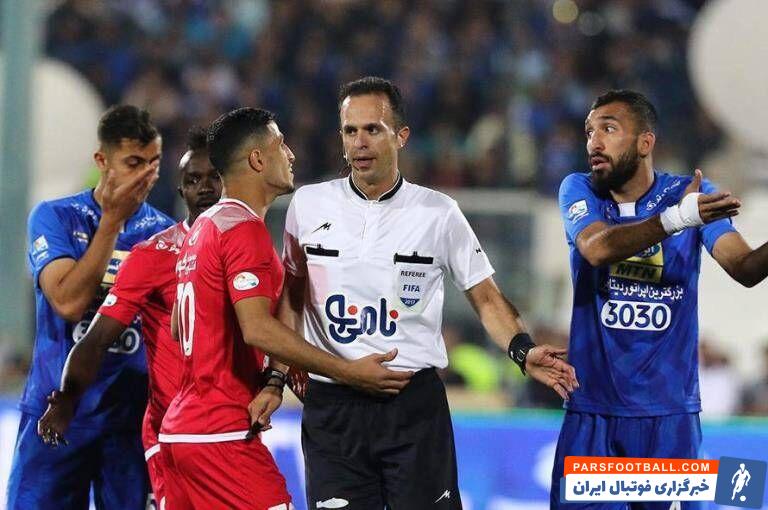 لیگ برتر ؛ بیژن حیدری داور دیدار استقلال برابر مس رفسنجان