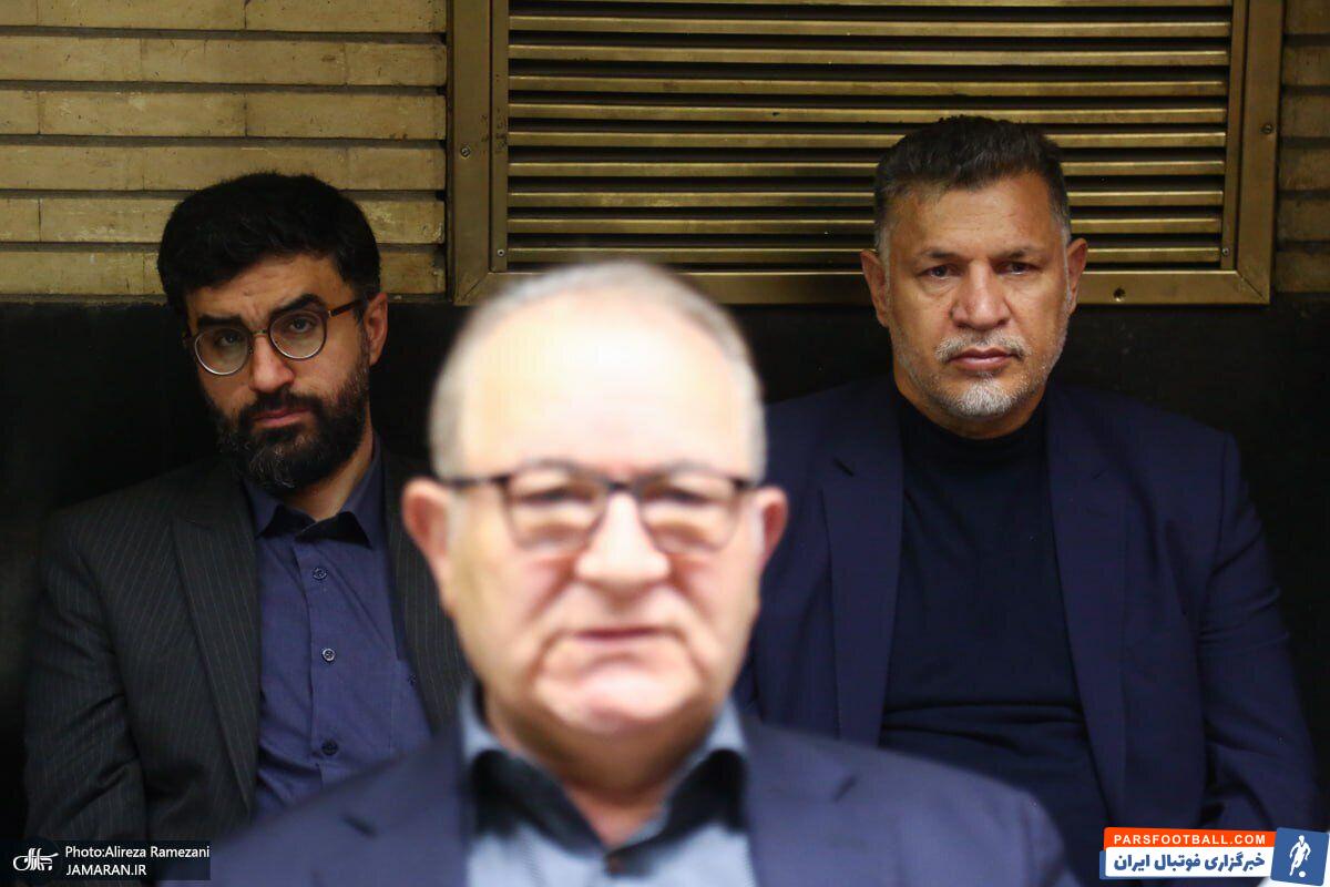 عکس| علی دایی در مراسم همسر محسن مهرعلیزاده